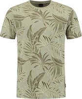 T-shirt Homme ONLY & SONS ONSKASH REG LEAF AOP SS TEE - Taille L