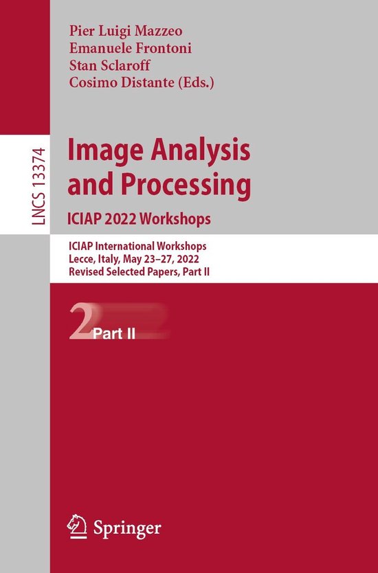 Springer Nature Proceedings Computer Science 2 - Image Analy ... - cover