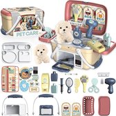 Dierenarts Speelgoed - Dokterset - Kinderspeelgoed voor Jongens en Meisjes - Vanaf 2 Jaar geschikt voor 3 4 5 en Ouder - met Alpaca