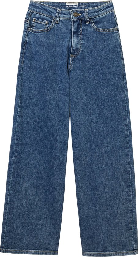 TOM TAILOR wide leg denim pants Meisjes Jeans - Maat 158