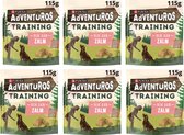 Bol.com AdVENTuROS Training Treats - Hondensnack - Zalm - 6 x 115 g aanbieding