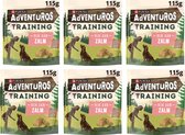 AdVENTuROS Training Treats - Hondensnack - Zalm - 6 x 115 g