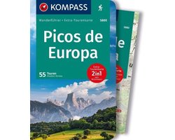 KOMPASS Wanderführer Picos de Europa, 55 Touren mit Extra-Tourenkarte