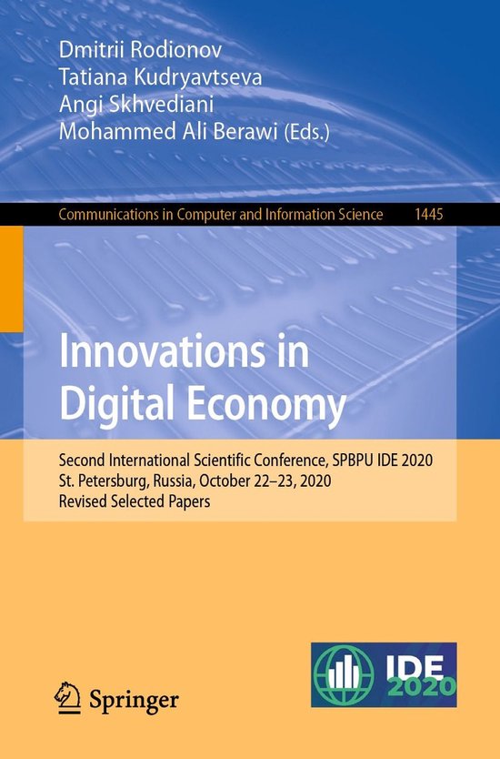 Springer Nature Proceedings Computer Science - Innovations i ... - cover