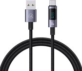 USAMS - USB kabel - Type-C naar 6A - aluminium - snellaad- en datakabel - 1,2 m