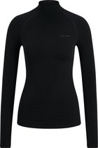 FALKE dames lange mouw shirt Warm - thermoshirt - zwart (black) - Maat: S