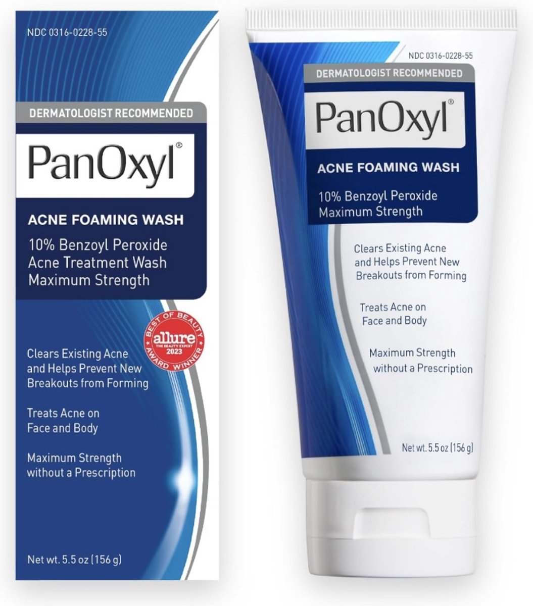 Panoxyl creamy cheap acne wash