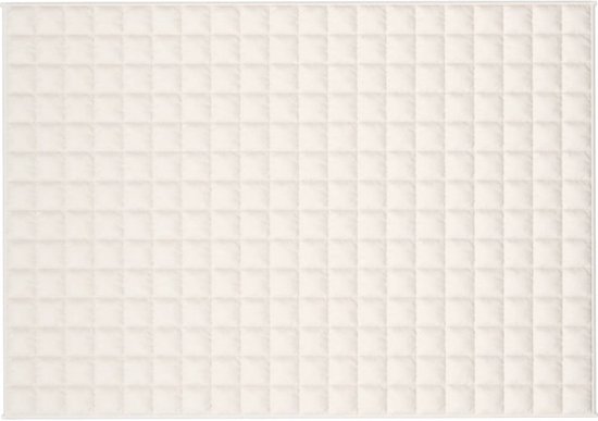 Couverture lestée The Living Store - Tissu en coton - Garnissage hypoallergénique - Répartition uniforme du poids - Boucles internes pratiques - 140 x 200 cm - 6 kg