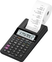 Geavanceerde Printende Bureaurekenmachine – 12-Cijferig Display – Herhalingsdruk Functie – Financiële Analyse voor Kosten, Verkopen en Marge – Percentageberekening – Zwart