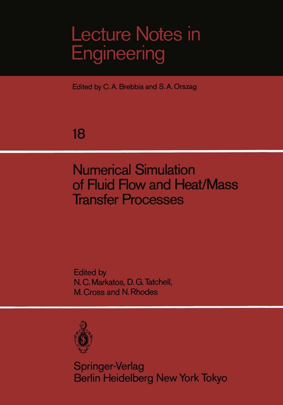 Numerical Simulation of Fluid Flow and Heat/Mass Transfer Pr ... - cover