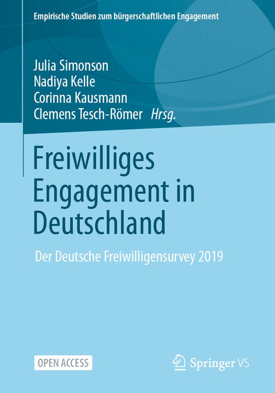 Foto: Empirische studien zum b rgerschaftlichen engagement freiwilliges engagement in deutschland