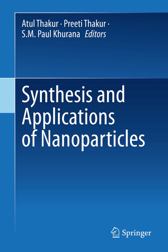 Synthesis and Applications of Nanoparticles - cover
