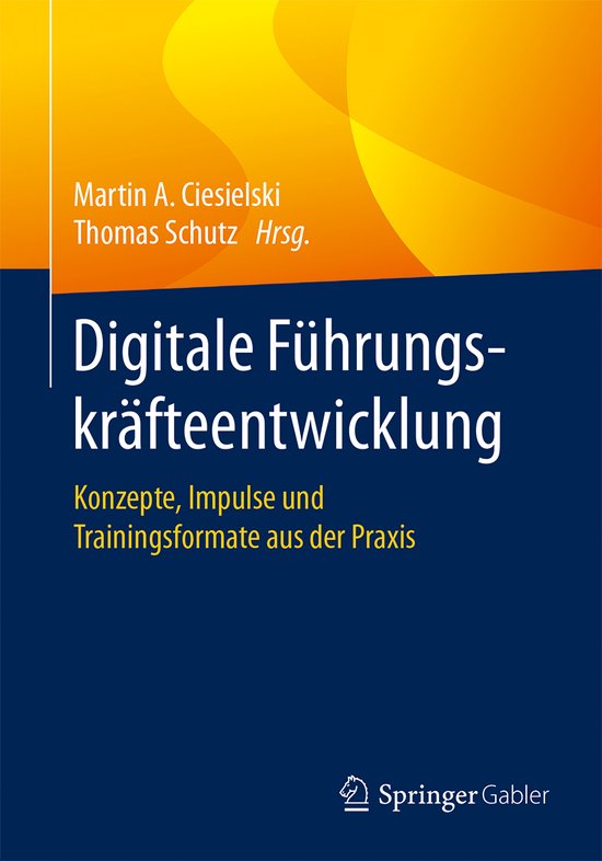 Digitale Führungskräfteentwicklung - cover