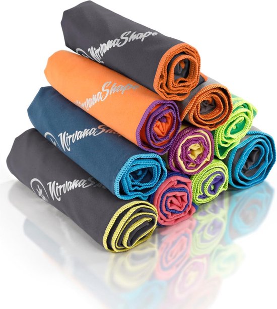 Microvezelhanddoek – reishanddoek, badhanddoek voor vakantiegangers in vele kleuren – compacte, sneldrogende microvezelhanddoeken als strandhanddoek, sporthanddoek – voor reizen, kamperen, sporten