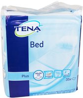 TENA Bed Plus onderlegger 60 x 90 cm, 35 stuks . Voordeelbundel met 7 verpakkingen