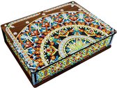 Diamond Painting Sieradendoos Mandala - Te beplakken met steentjes - Compleet Hobbypakket -20x150cm