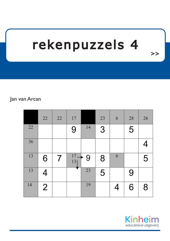 Rekenpuzzels 4 - cover