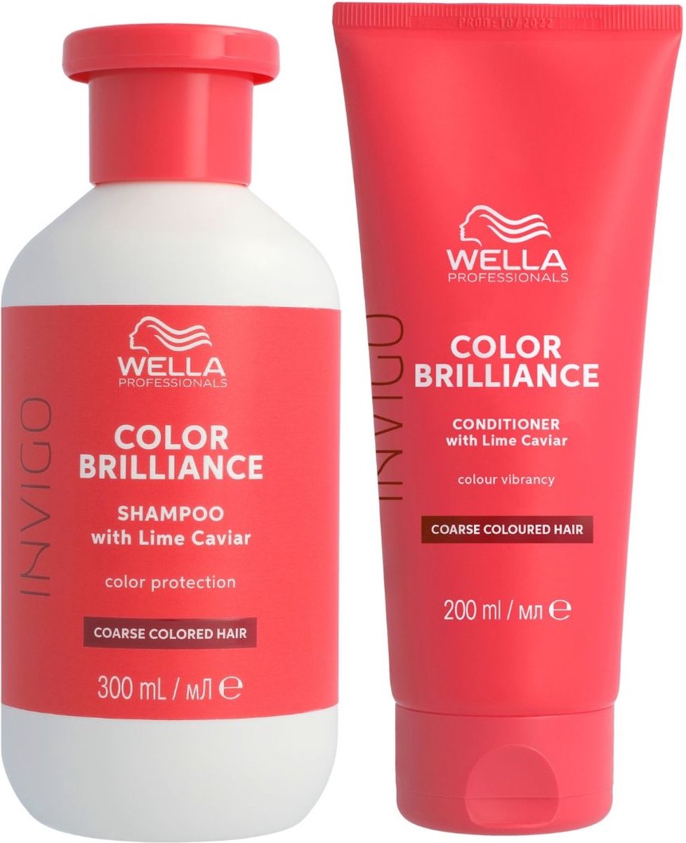 Wella - Invigo Color Brilliance Set Coarse - 300+200ml