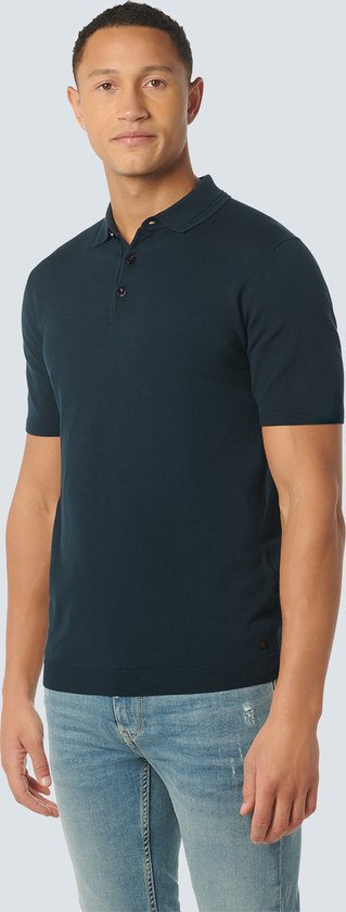 No Excess Mannen Korte Sleever Polo Pullover Room L