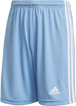 Adidas Squadra 21 Short Kinderen - Hemelsblauw / Wit | Maat: 176