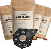 Cupplement - 4 zakken Astaxanthine 60 Capsules - Biologisch - 160 mg Per Capsule - 5% Extract - Geen Tabletten, 12 mg, 6 mg of Poeder - Supplement - Superfood - Astaxanthin - Astaxantine