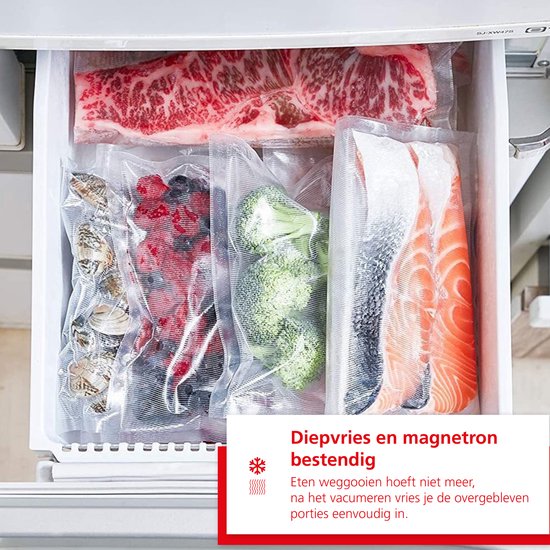 Solis Sac Sous Vide Alimentaire 15 x 600 cm -  Rouleaux Sous Vide Alimentaire - 2 Pièces