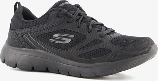 Skechers Summits-Suited dames sportschoenen - Zwart - Extra comfort - Memory Foam - Maat 39