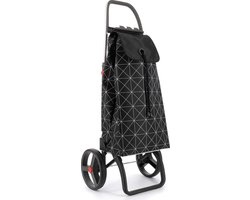 Rolser Boodschappentrolley Opvouwbaar I-Max Star - 2 Big Wheels - Blanco