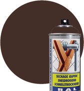 Motip industrial acryllak hoogglans RAL 8017 chocolade bruin - 400 ml