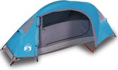 Bol.com vidaXL - Koepeltent - 1-persoons - waterdicht - blauw aanbieding