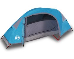 vidaXL - Koepeltent - 1-persoons - waterdicht - blauw