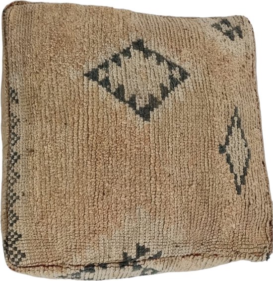 Pouf marocain - pouf et kussen - pouf berbère - pouf014 - pouf - coussin de siège - poufs rétro - poufs orientaux