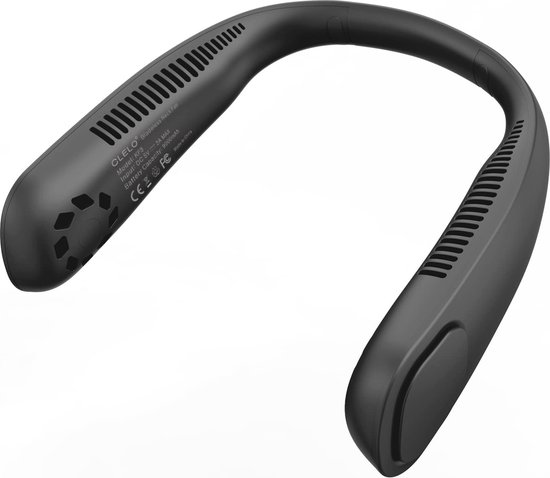 6000 mAh tragbarer Taillenclip-Ventilator, USB wiederaufladbar, Mini-Halsventilator, Gürtel