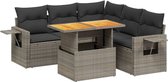 vidaXL-6-delige-Loungeset-met-kussens-poly-rattan-grijs