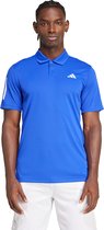 adidas Performance Club 3-Stripes Tennis Poloshirt - Heren - Blauw- L