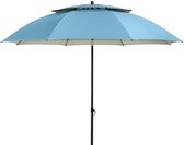 Derby parasol 200cm voor strand of balkon met UV-bescherming