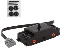 Treinmotor - Powerfuncties -Let op de aansluiting Als het wel hetzelfde is - Compatibel met , MOC, Mould King, CaDA en andere merken-