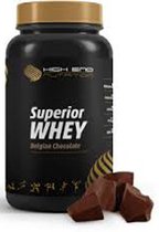 High End Nutrition Superior Whey 2kg | Belgische chocolade | Eiwitten | Proteïne | belangrijk bij algehele gezondheid, gezonder eten evenwichtige voeding | ondersteuning Lichaam functies, Immuunsysteem | Nutriworld