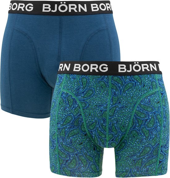 Björn Borg 2P bamboe boxers basic print multi II - XL