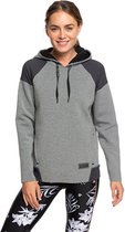 Roxy sportief sweatshirt midnight call j otlr Donkergrijs-l