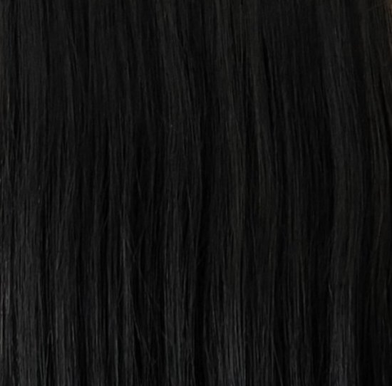 LUXEXTEND Weave Hair Extensions #1B | Human hair Zwart | Human Hair Weave | 40 cm - 100 gram | Remy Sorted & Double Drawn | Haarstuk | Extensions Haar | Extensions Human Hair | Echt Haar | Weave Hairextensions Bundels | Weft Haar | Haarverlenging