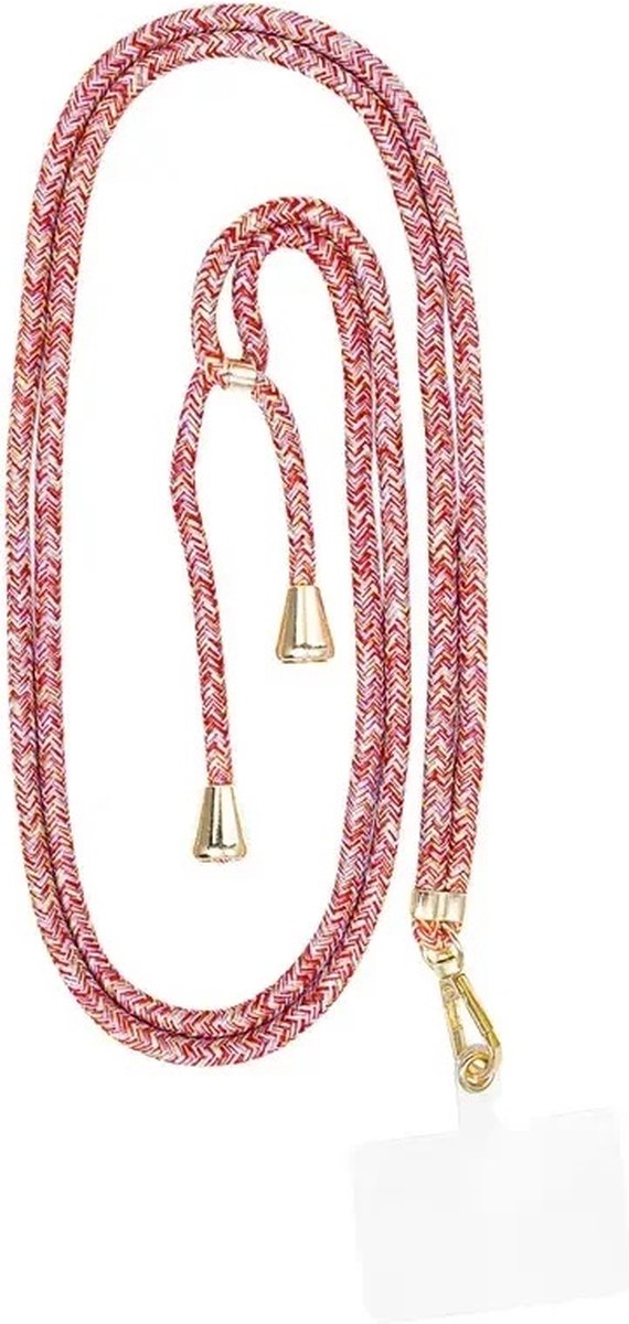 Telefoonkoord multi-rose