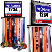 Medaillehanger - Medaille Houder - Medaille Rek - Medaillon voor foto - Ophanghaken - Hardlopen Marathon - Prijzen - Display - Trofee - Inclusief Hoesjes en montage set