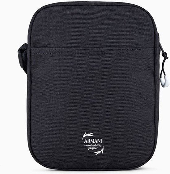 EA7 Emporio Armani Woven Shoulder Bag Black bol