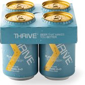 Thrive PLAY - 8 stuks - Alcoholvrij bier - Vitamine B + D - Recovery - 0,0%