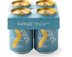 Thrive PLAY - 8 stuks - Alcoholvrij bier - Vitamine B + D - Recovery - 0,0% Image