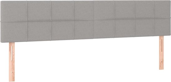 vidaXL-Boxspring-met-matras-en-LED-stof-lichtgrijs-120x190-cm