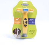 Hondenkam - Hondenborstel - hondenborstel kortharig - hondenborstel slicker - hondenborstel ondervacht -Hondenkammen -Pet Deshedding Brush