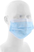 Romed chirurgische mondmaskers type IIR met elastiekjes, blauw - Set van 10 doosjes Romed