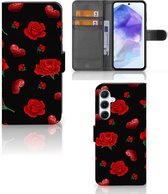 Wallet Book Case Geschikt voor Samsung Galaxy A55 Smartphone Hoesje Valentijnscadeau